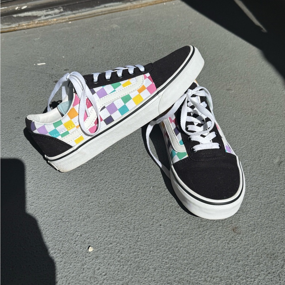 Multi Checkered Lowtop Vans
